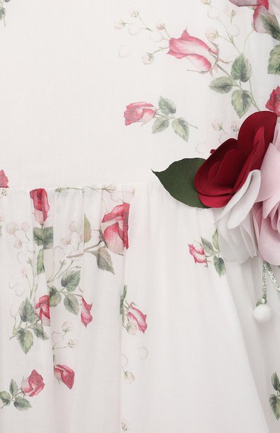 Хлопковое платье MONNALISA, арт. 717915F6, фото 3