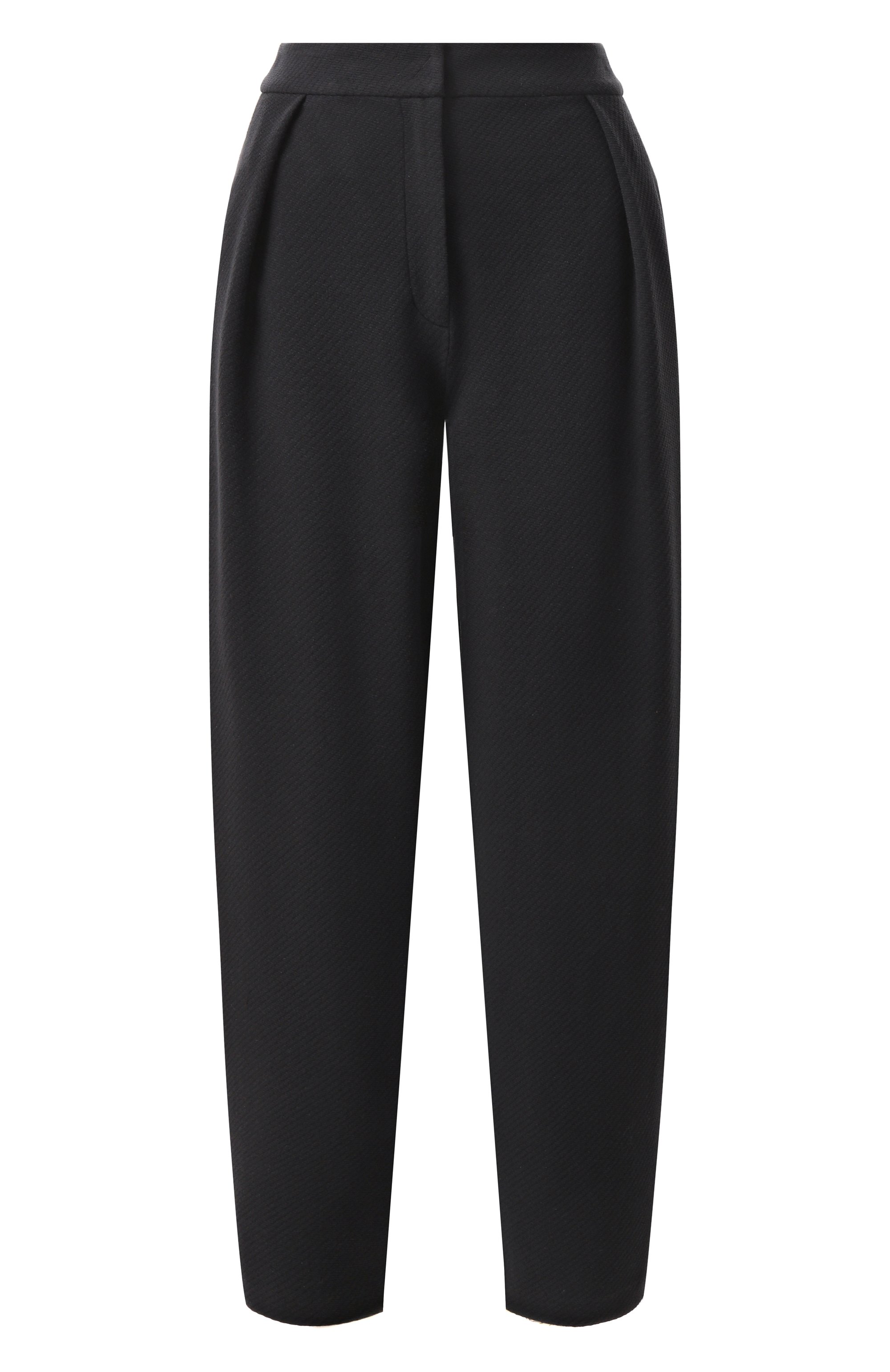 Брюки EMPORIO ARMANI черного цвета по цене 43950 руб., арт. EW000681/AF12421, фото 1 Брюки EMPORIO ARMANI, арт. EW000681/AF12421, фото 1