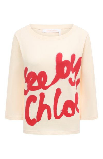 Женская хлопковый лонгслив SEE BY CHLOÉ, арт. CHS23SJH201106J6
