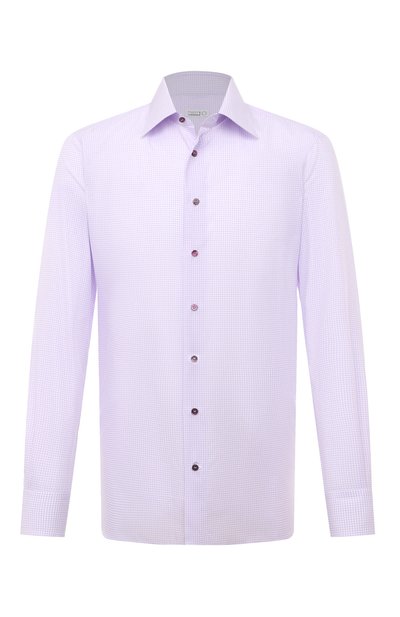 Мужская хлопковая сорочка ZILLI, арт. MFZ-13068-365607/0001
