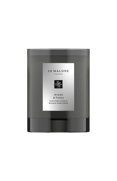 Свеча myrrh & tonka 60г (60g) JO MALONE LONDON бесцветного цвета, арт. LGWH-01 | Фото 1 (Региональные ограничения белый список (Axapta Mercury): Не проставлено; Нос: Не проставлено; Ограничения доставки: flammable)