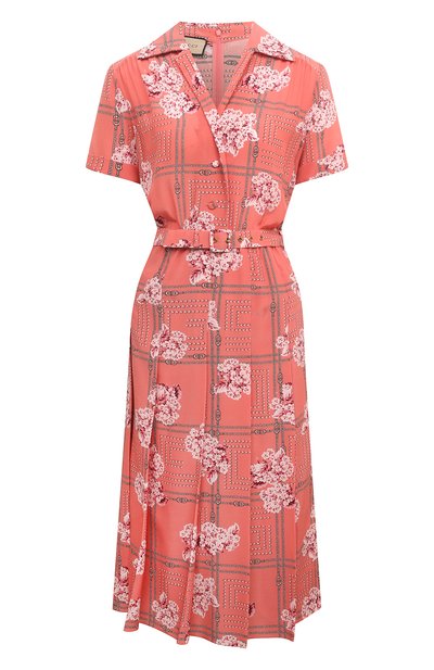 Женское шелковое платье GUCCI, арт. 657935 ZAGVZ