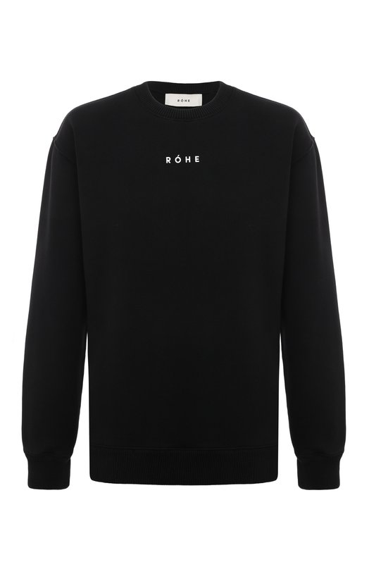 

Хлопковый свитшот Rohe, Чёрный