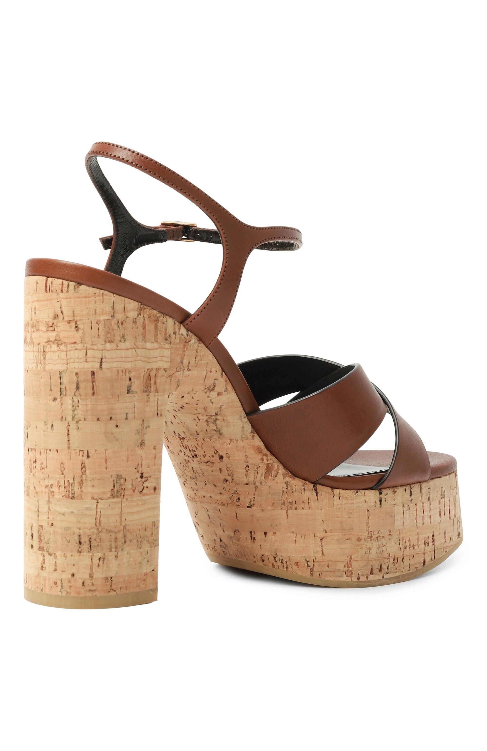 Кожаные босоножки bianca SAINT LAURENT, арт. 818934/DWE00, фото 5