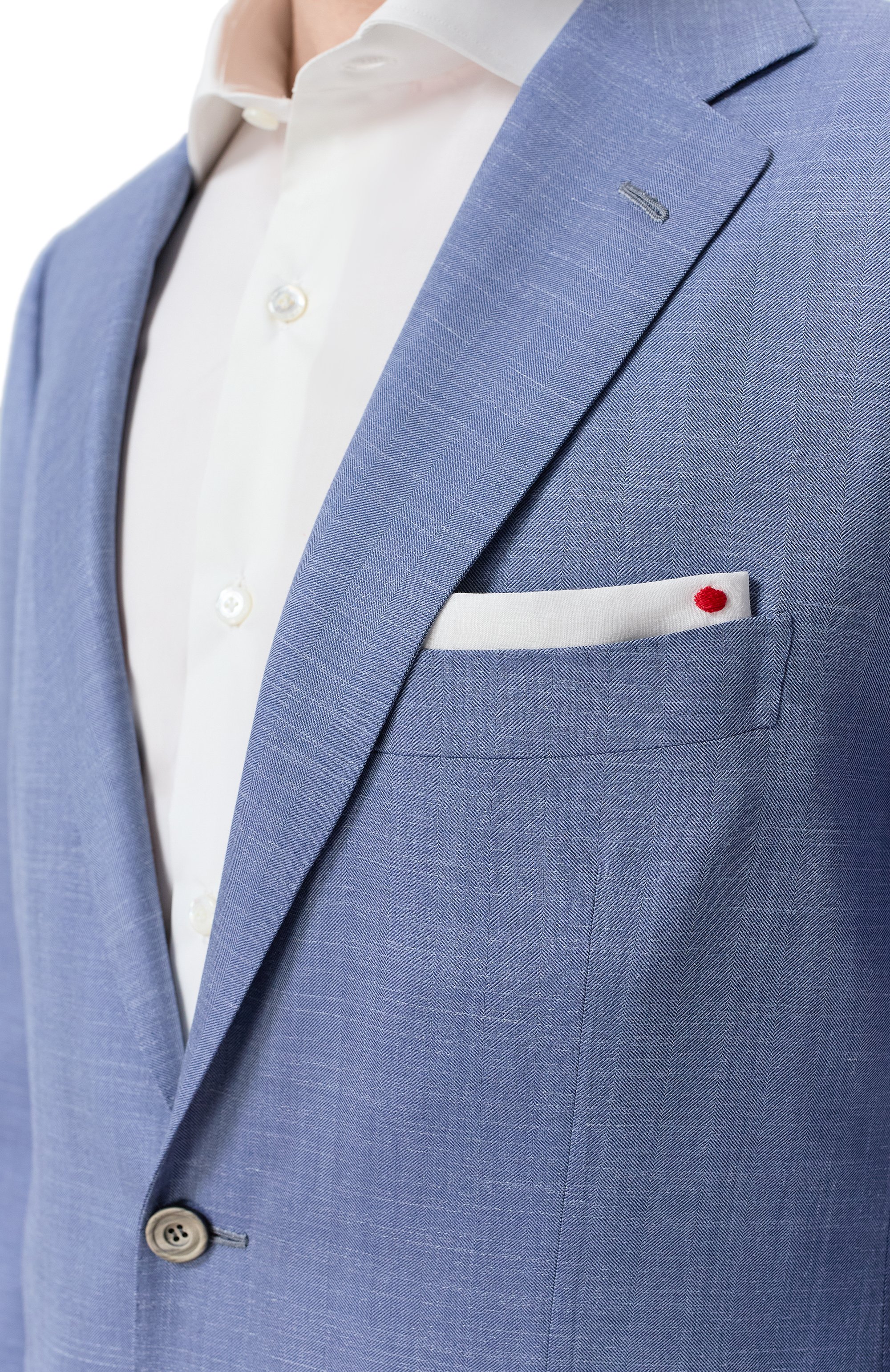 Костюм из шерсти и шелка KITON, арт. UA81K0604G, фото 6