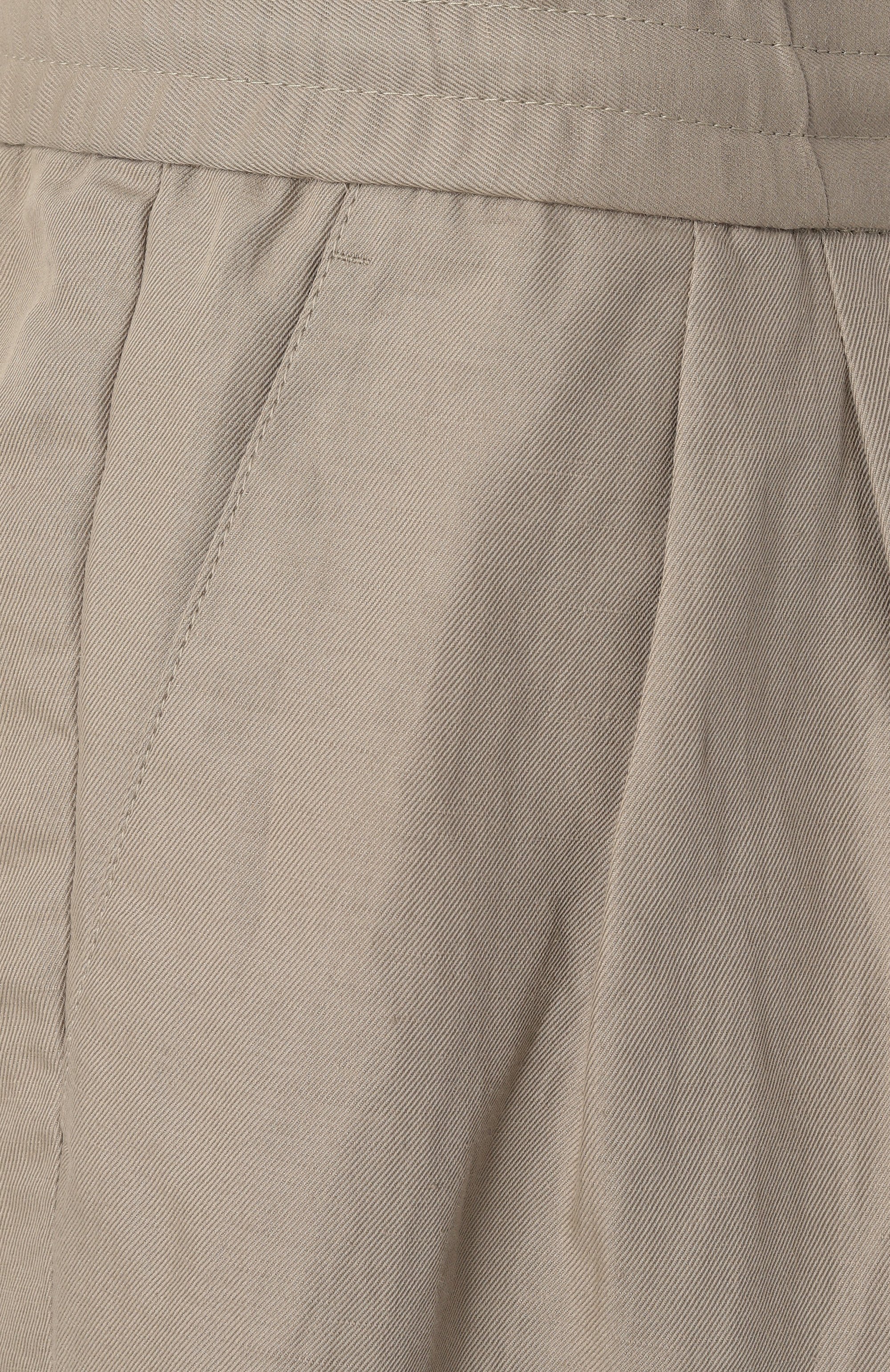 Шорты изо льна и хлопка BRUNELLO CUCINELLI, арт. MH255U0020, фото 6