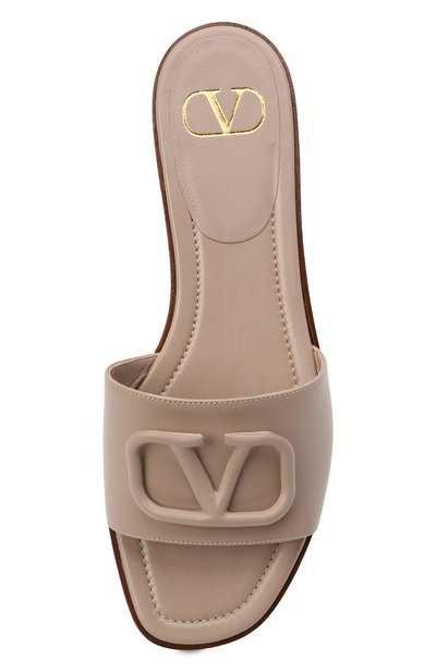 Кожаные шлепанцы vlogo VALENTINO, арт. VW2S0BD5/MZF, фото 5