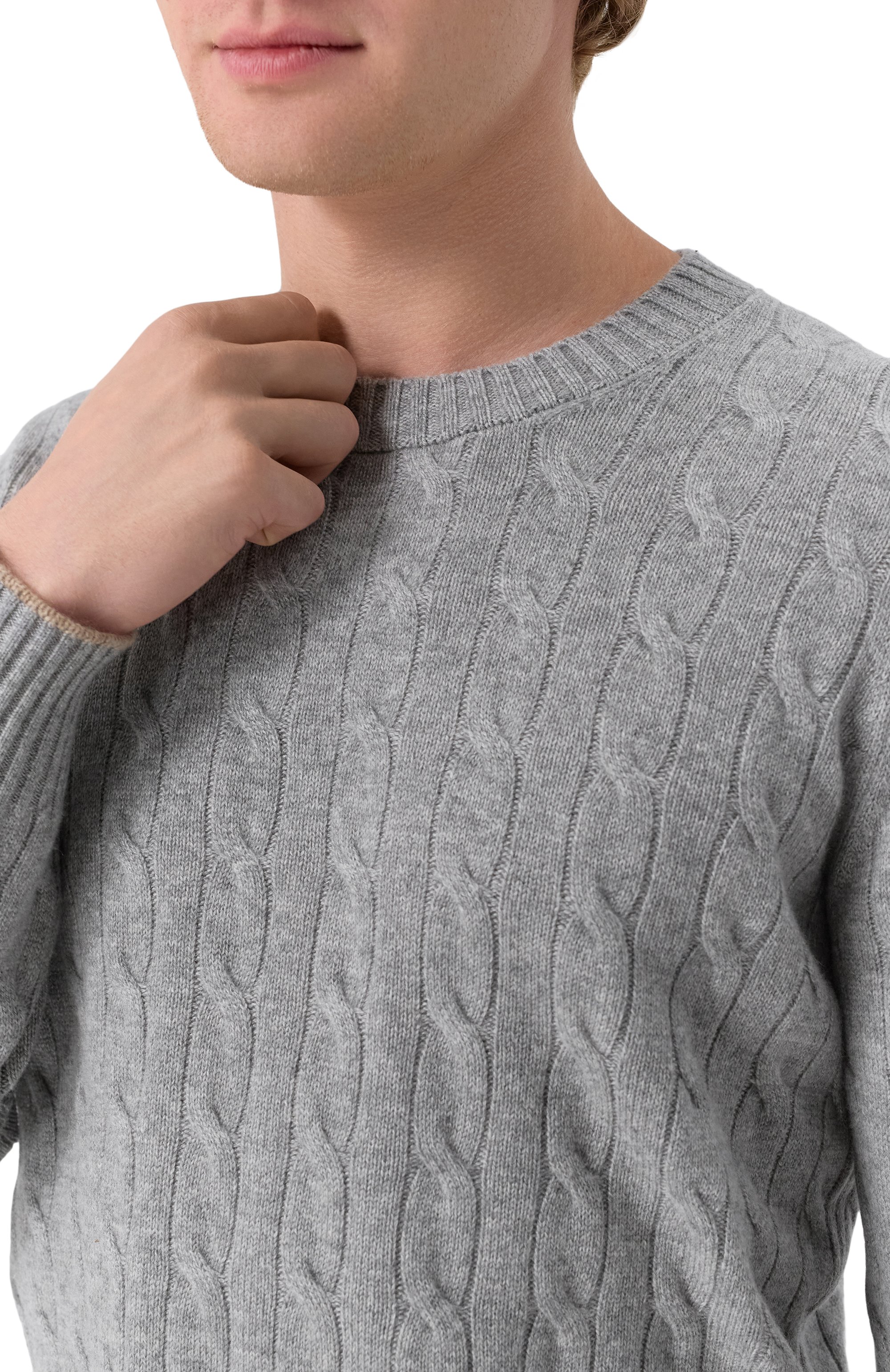 Кашемировый джемпер BRUNELLO CUCINELLI, арт. M22707200, фото 5