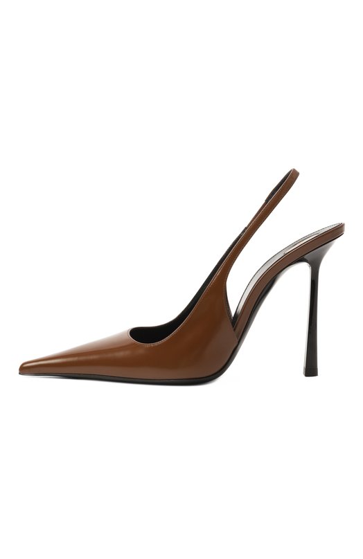 Лакированные туфли Vendome 110 Saint Laurent 840736/AADAA Коричневый  840736/AADAA Фото 4