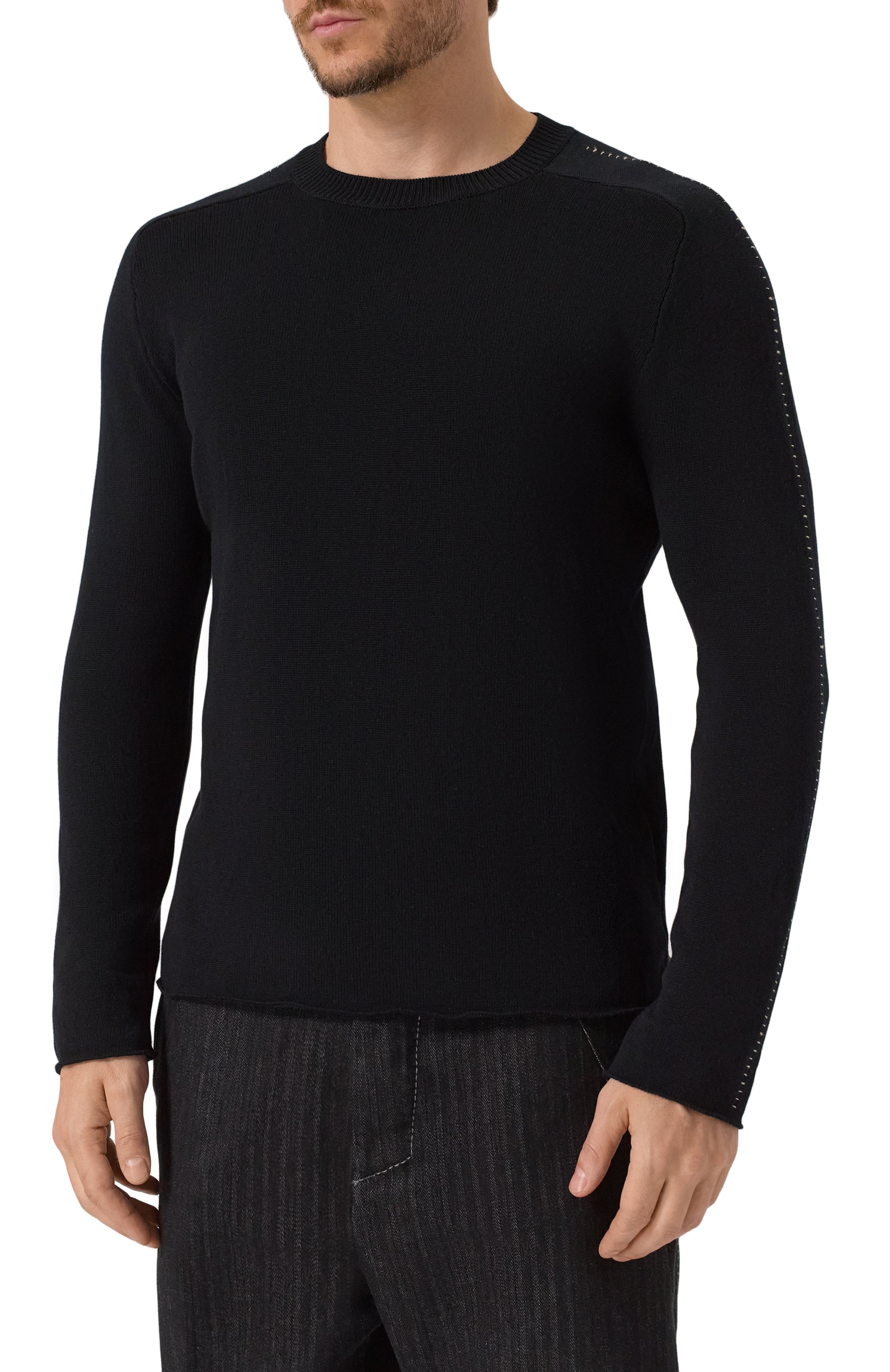 Джемпер из шерсти и льна TRANSIT, арт. CFUTRB16510, фото 3