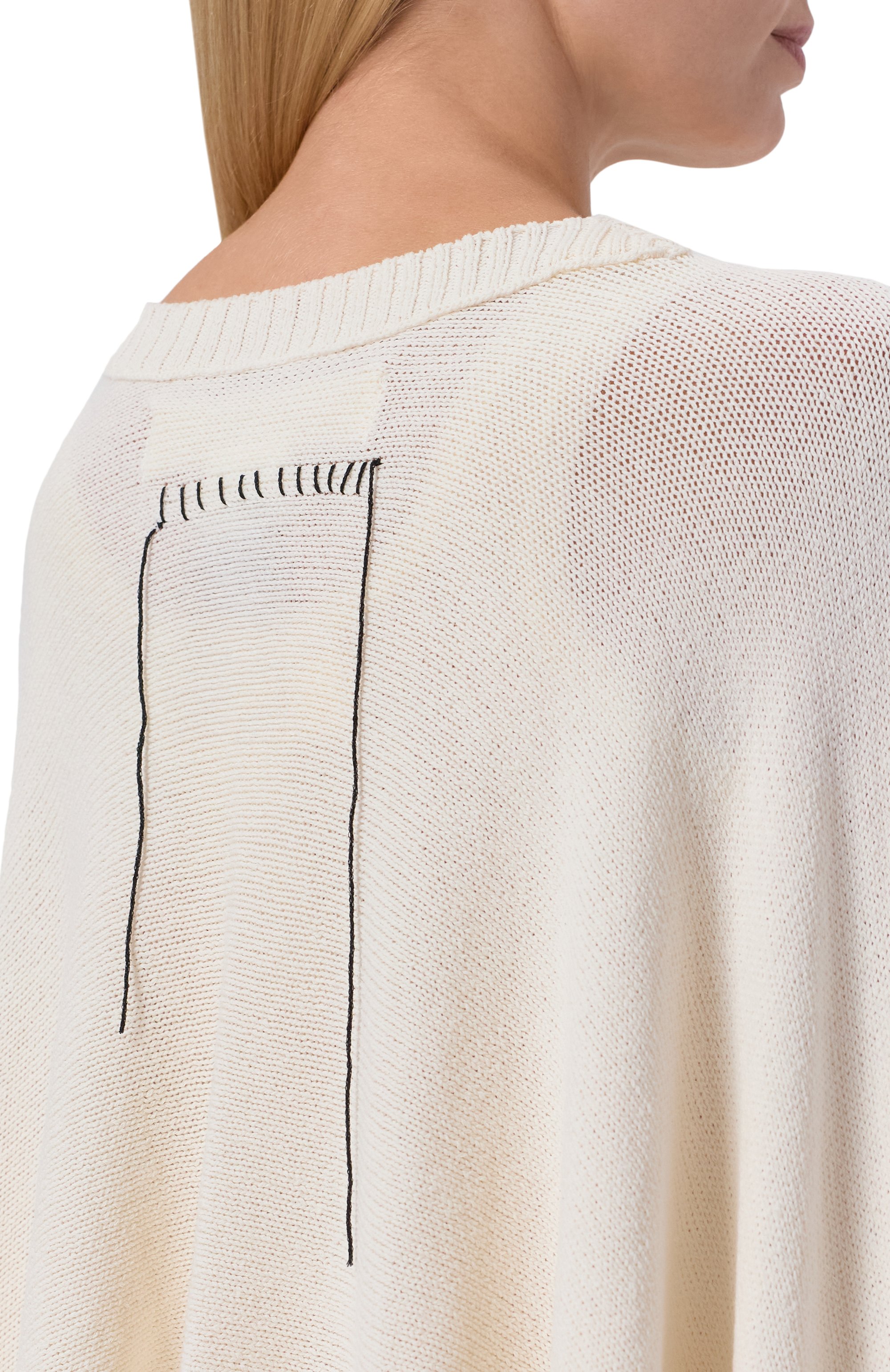 Накидка из хлопка и лиоцелла ISABEL BENENATO, арт. DK430S26, фото 5