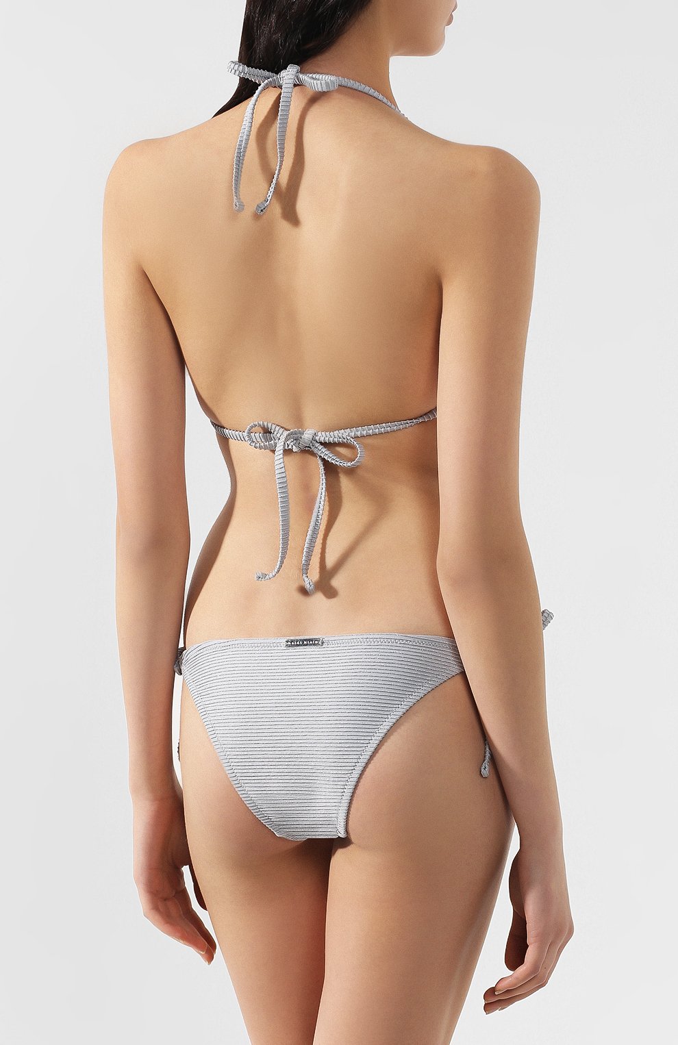 Плавки-бикини HEIDI KLEIN серебряного цвета по цене 14200 руб., арт. 19RSHL0912, фото 3 Плавки-бикини HEIDI KLEIN, арт. 19RSHL0912, фото 3