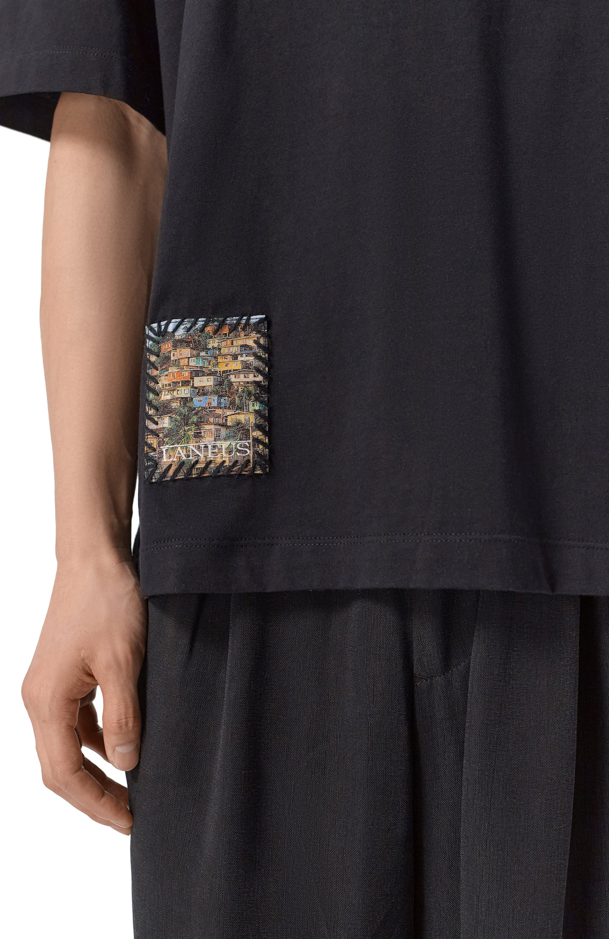 Хлопковая футболка LANEUS, арт. S6LAMATH205, фото 5