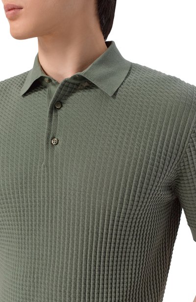 Хлопковое поло STEFANO RICCI, арт. K818118P13/F26284, фото 5