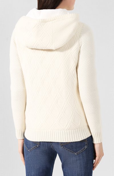 Кардиган с меховой отделкой KITON, арт. DMK0002, фото 4