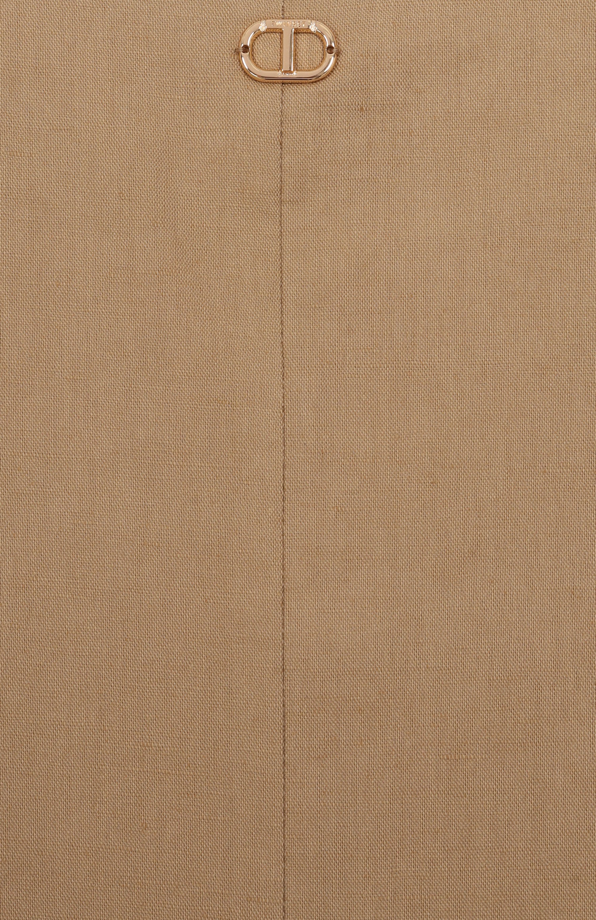 Жилет изо льна и хлопка TWINSET, арт. 251GJ2402, фото 3