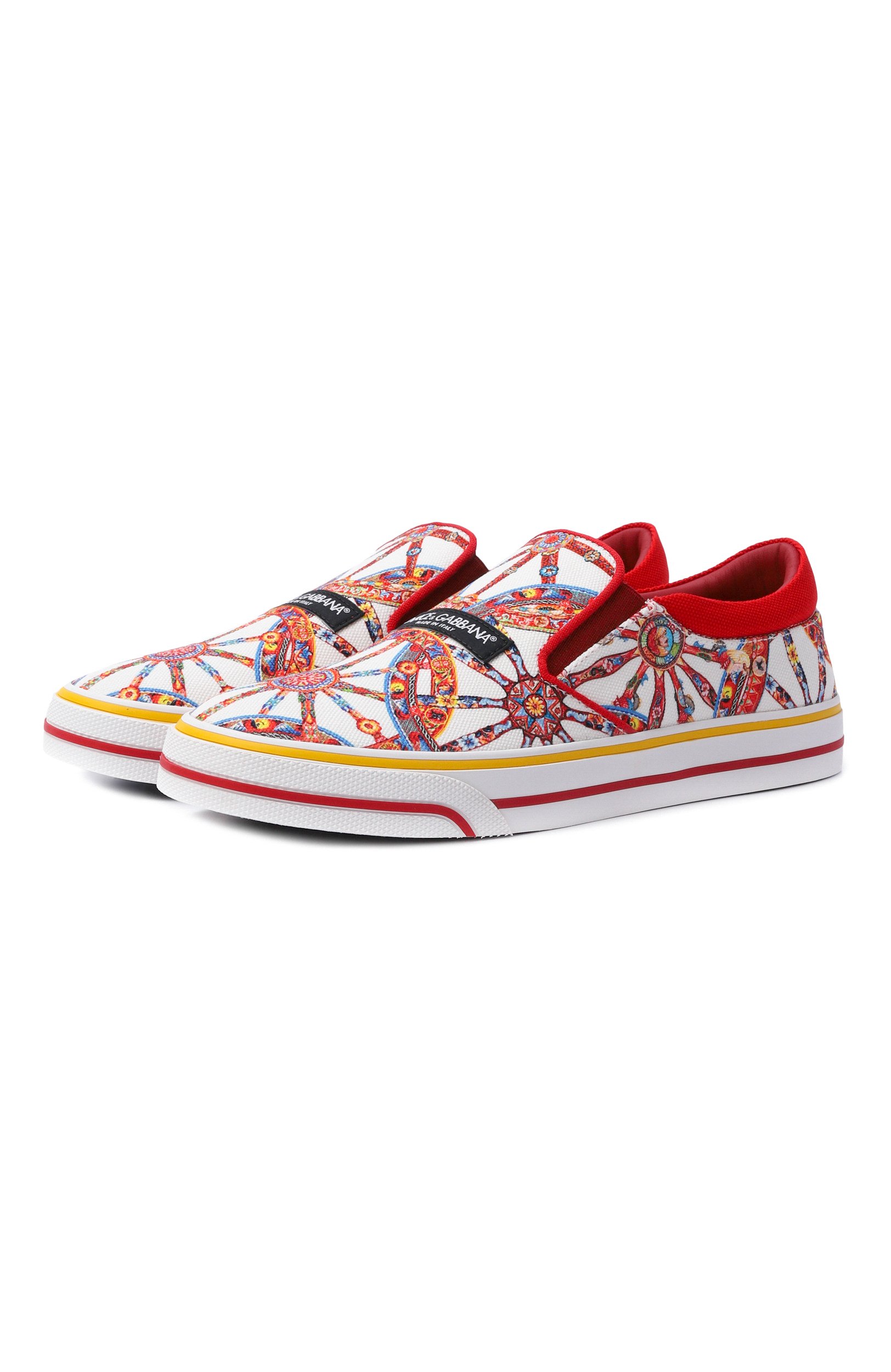 Текстильные слипоны DOLCE & GABBANA, арт. CK2406/A3M09, фото 1