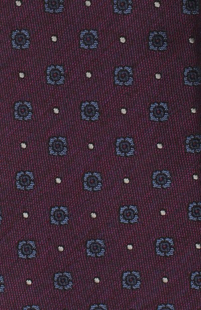 Галстук из шелка и шерсти ZEGNA фиолетового цвета по цене 18950 руб., арт. Z8E30/18H, фото 3 Галстук из шелка и шерсти ZEGNA, арт. Z8E30/18H, фото 3