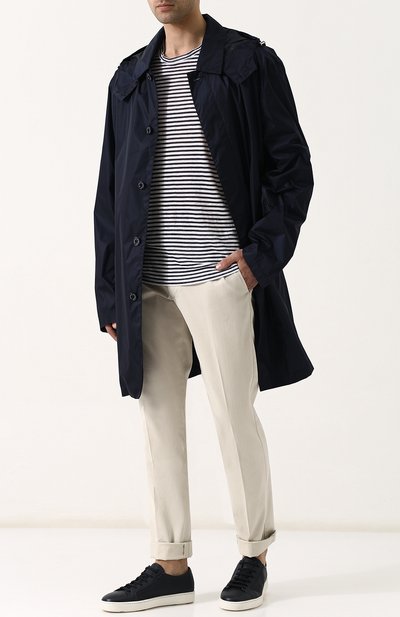 Однобортный плащ на пуговицах с капюшоном MACKINTOSH, арт. GENTS GM-043B/E901/E901, фото 2