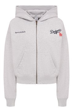 Хлопковая толстовка sporty & rich x la dodgers SPORTY AND RICH, арт. ST068627666GY03, фото 1