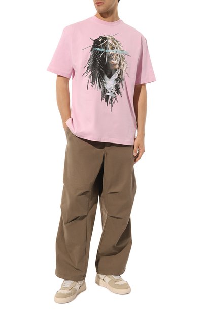 Хлопковая футболка COMME DES FUCKDOWN, арт. CFABM00047, фото 2