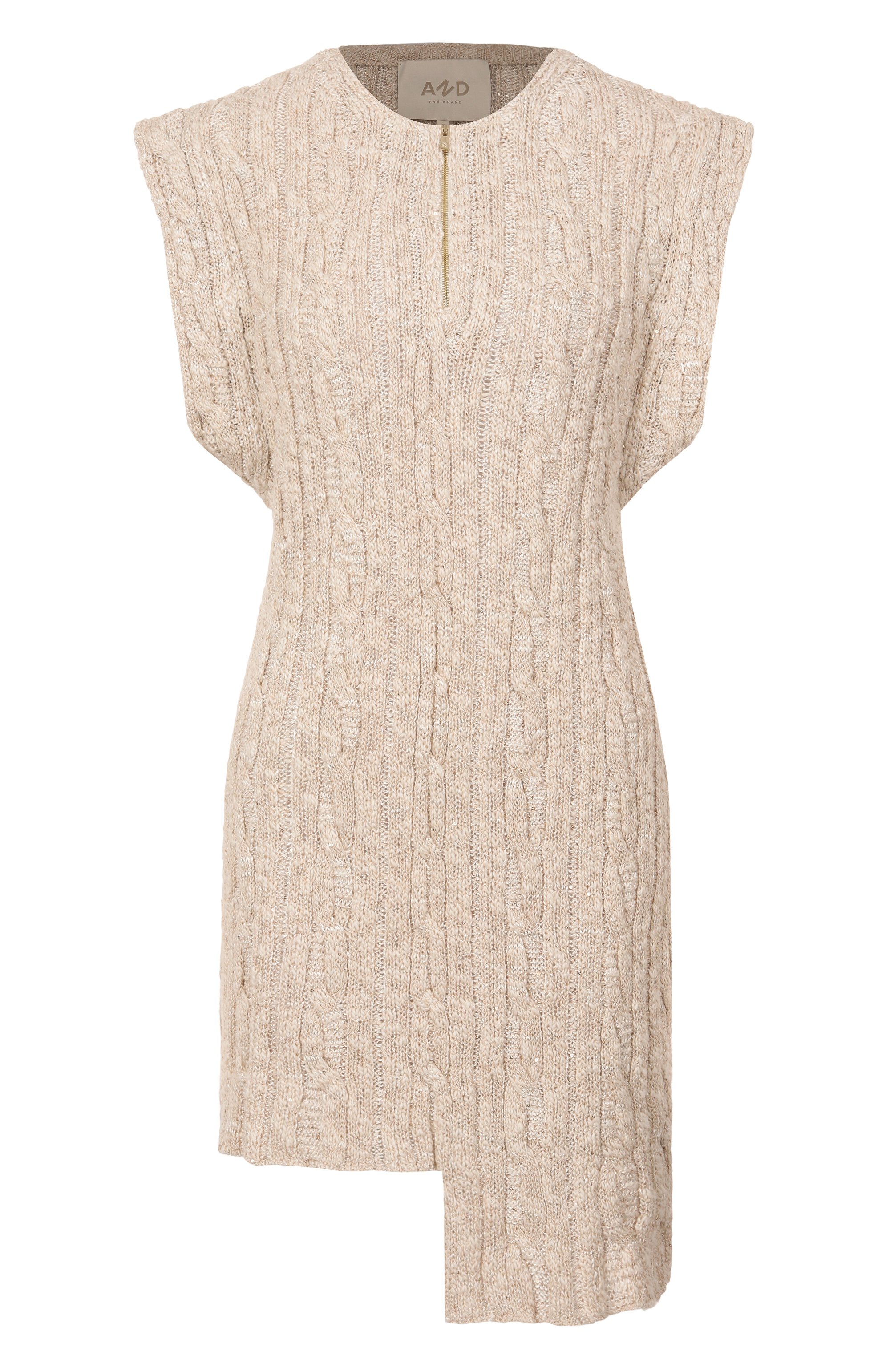 Хлопковое платье AND THE BRAND, арт. S25-D042-0704-102, фото 1