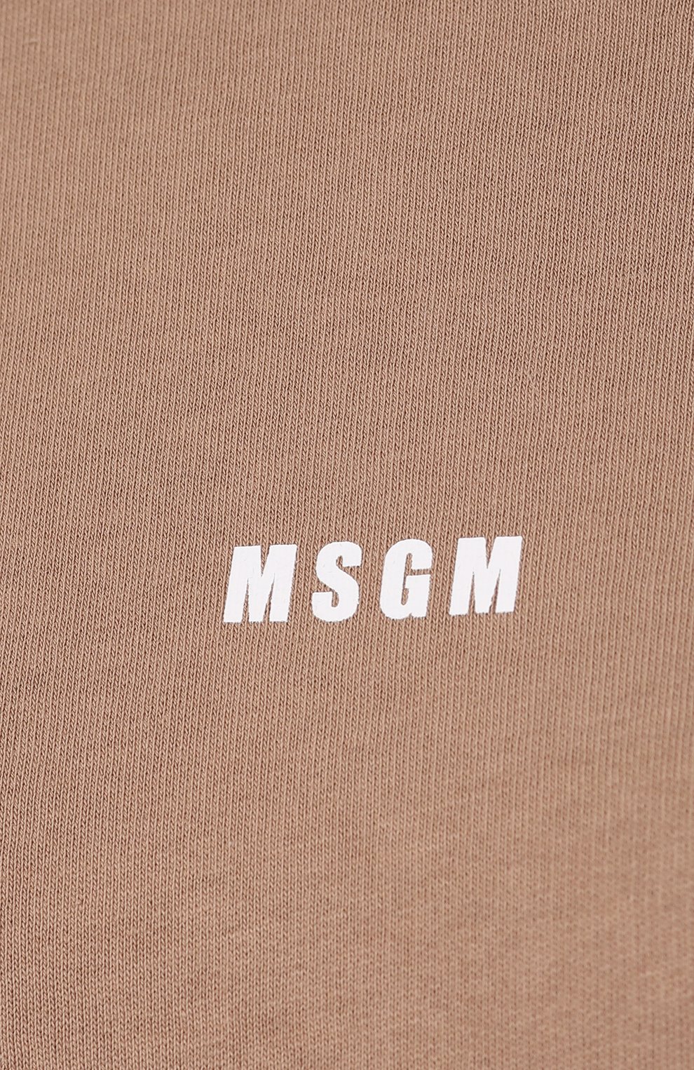 Хлопковый свитшот MSGM бежевого цвета по цене 25850 руб., арт. 2741MDM104 195799, фото 5 Хлопковый свитшот MSGM, арт. 2741MDM104 195799, фото 5