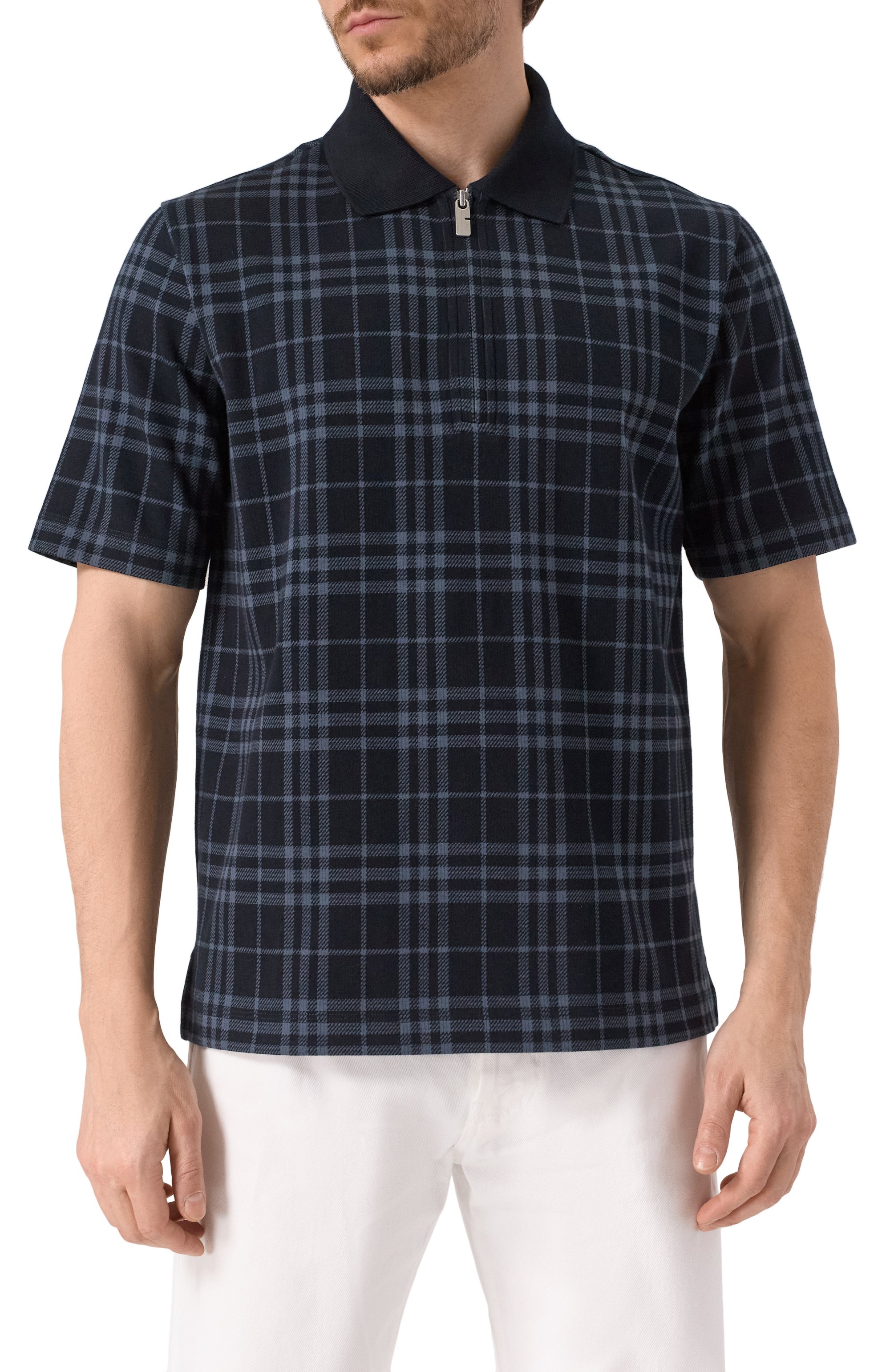 Хлопковое поло BURBERRY, арт. 8101895, фото 3