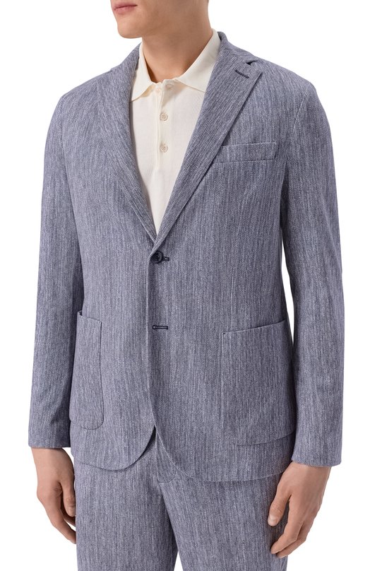 Хлопковый пиджак Circolo 1901 CN5256 Синий  CN5256 Фото 3