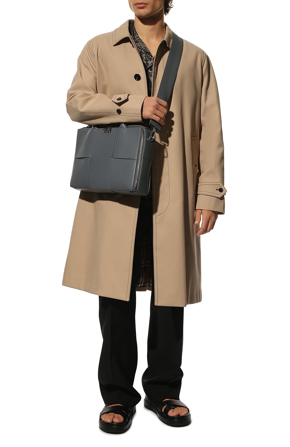 Кожаная сумка для ноутбука arco BOTTEGA VENETA, арт. 680120/VB1K1, фото 3