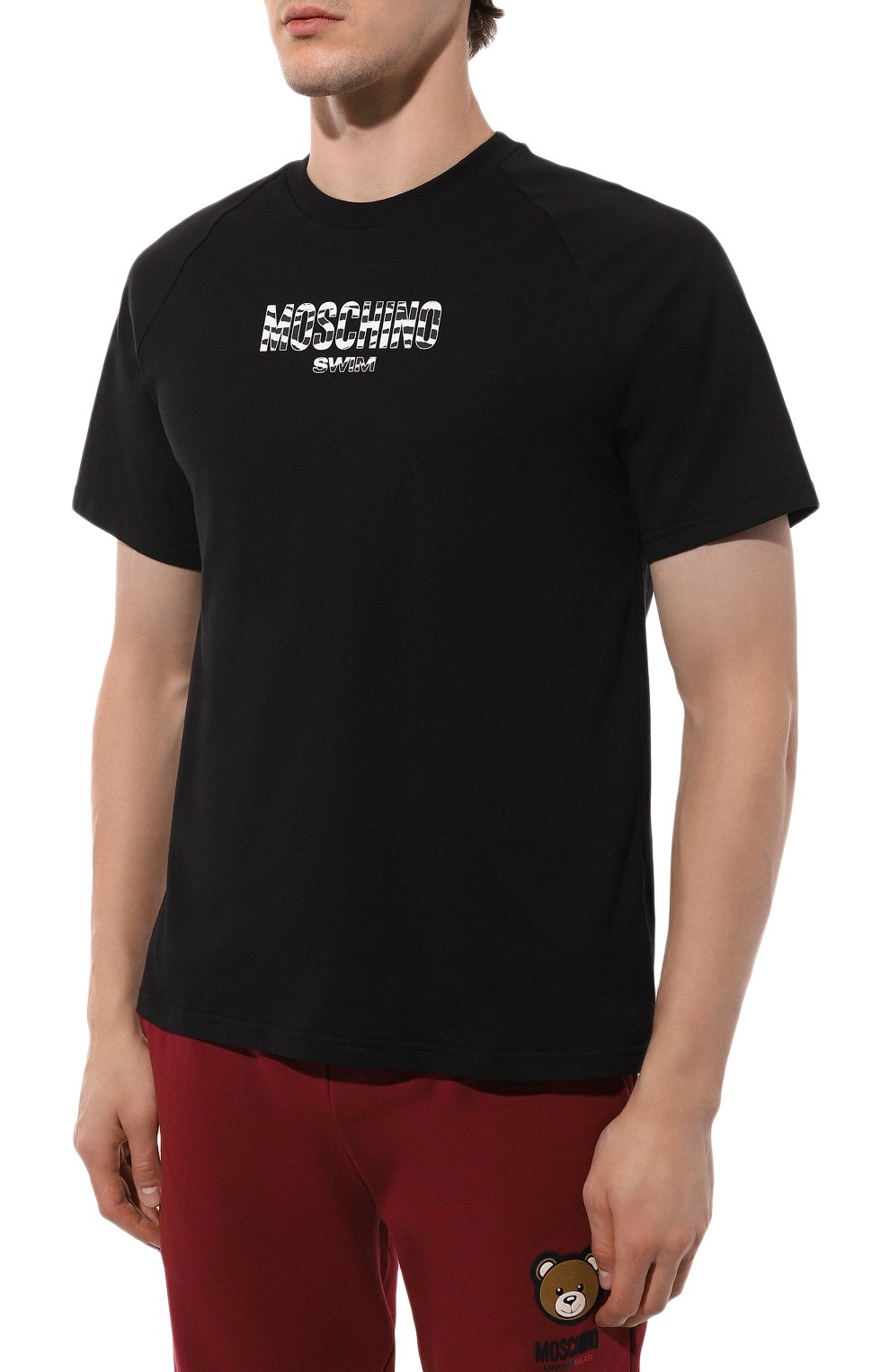 Хлопковая футболка MOSCHINO, арт. A0703/9407, фото 3
