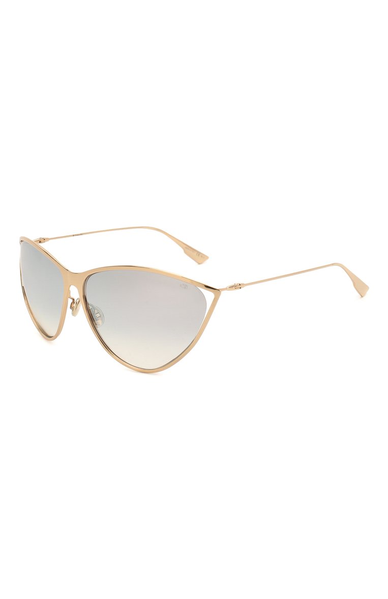 Женские солнцезащитные очки DIOR EYEWEAR золотого цвета, арт. DI0RNEWM0TARD 000 | Фото 1 (Тип очков: С/з; Региональные ограничения белый список (Axapta Mercury): RU, Не проставлено; Нос: Не проставлено; Оптика Гендер: оптика-женское; Очки форма: Cat-eye)