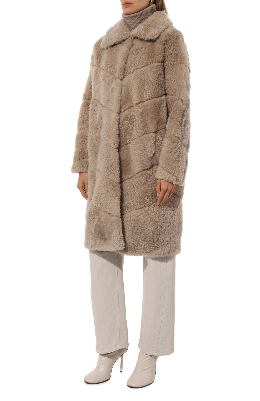 Шуба из козы SIMONETTA RAVIZZA, арт. F04C0145H25, фото 3