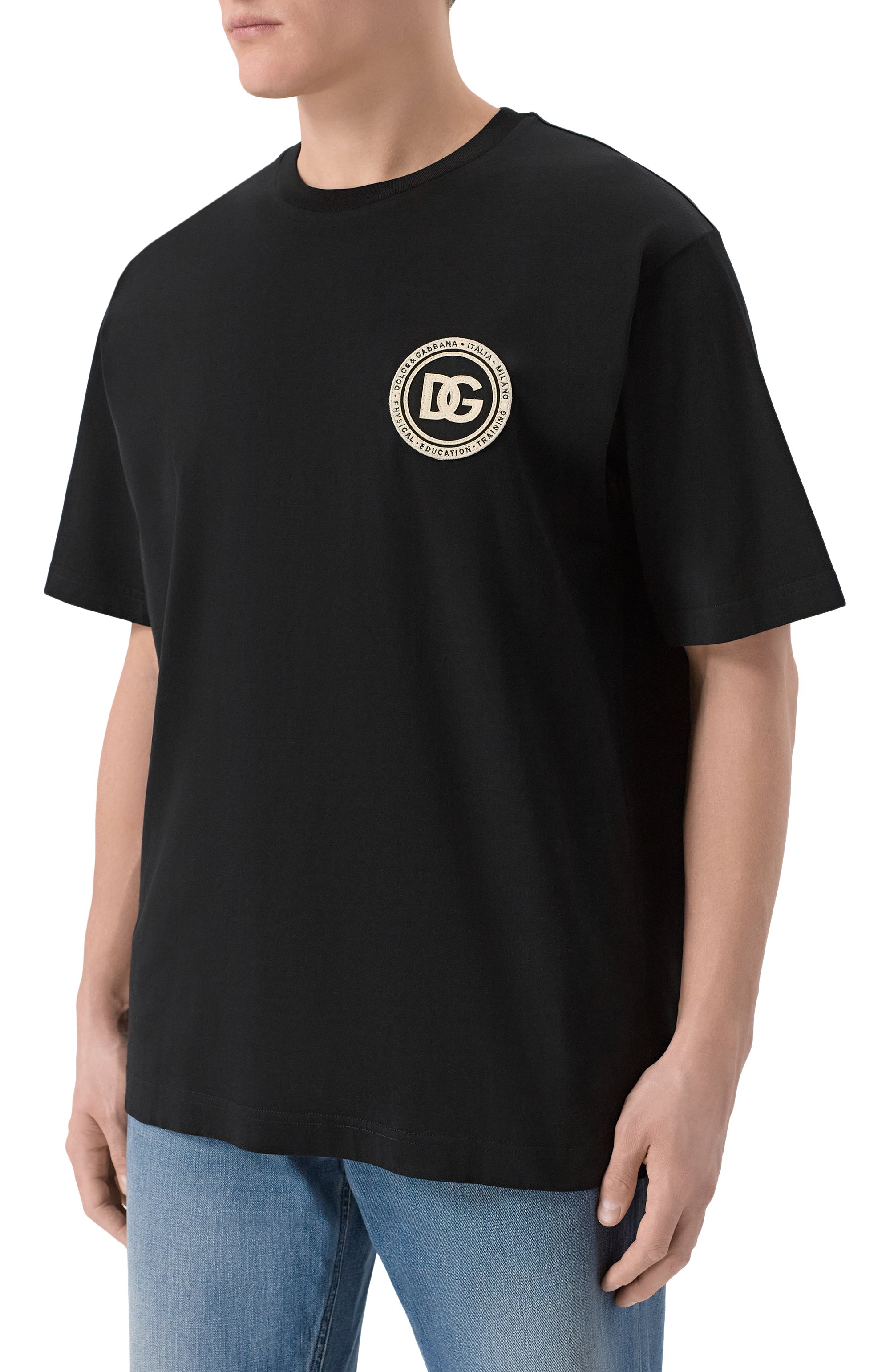 Хлопковая футболка DOLCE & GABBANA, арт. G8PN9Z/G7PZF, фото 3