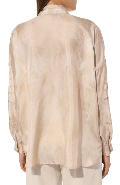 Шелковая блузка AKHMADULLINA, арт. 1225.2BL715/S003, фото 4