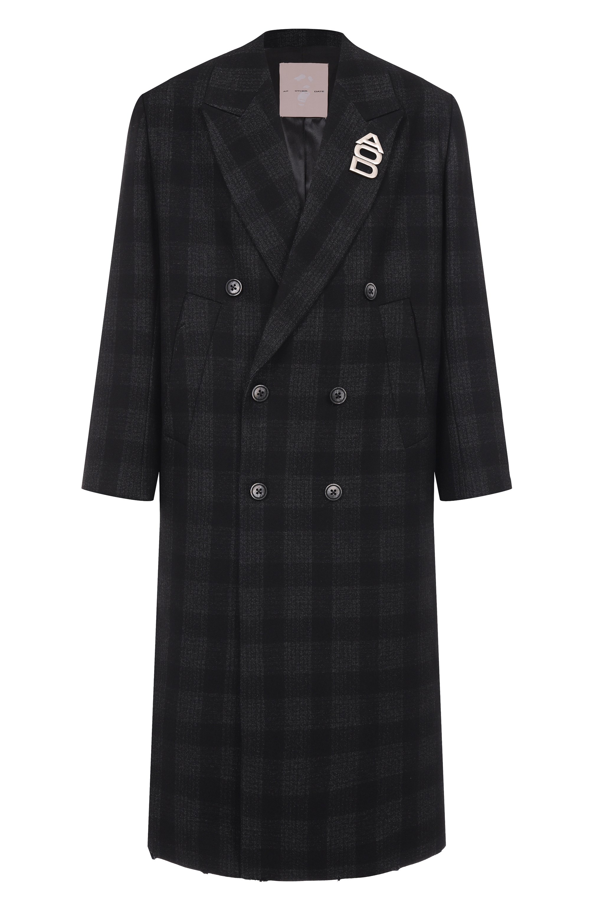 Пальто AN OTHER DATE темно-серого цвета по цене 94550 руб., арт. F50DMAC0022, фото 1 Пальто AN OTHER DATE, арт. F50DMAC0022, фото 1