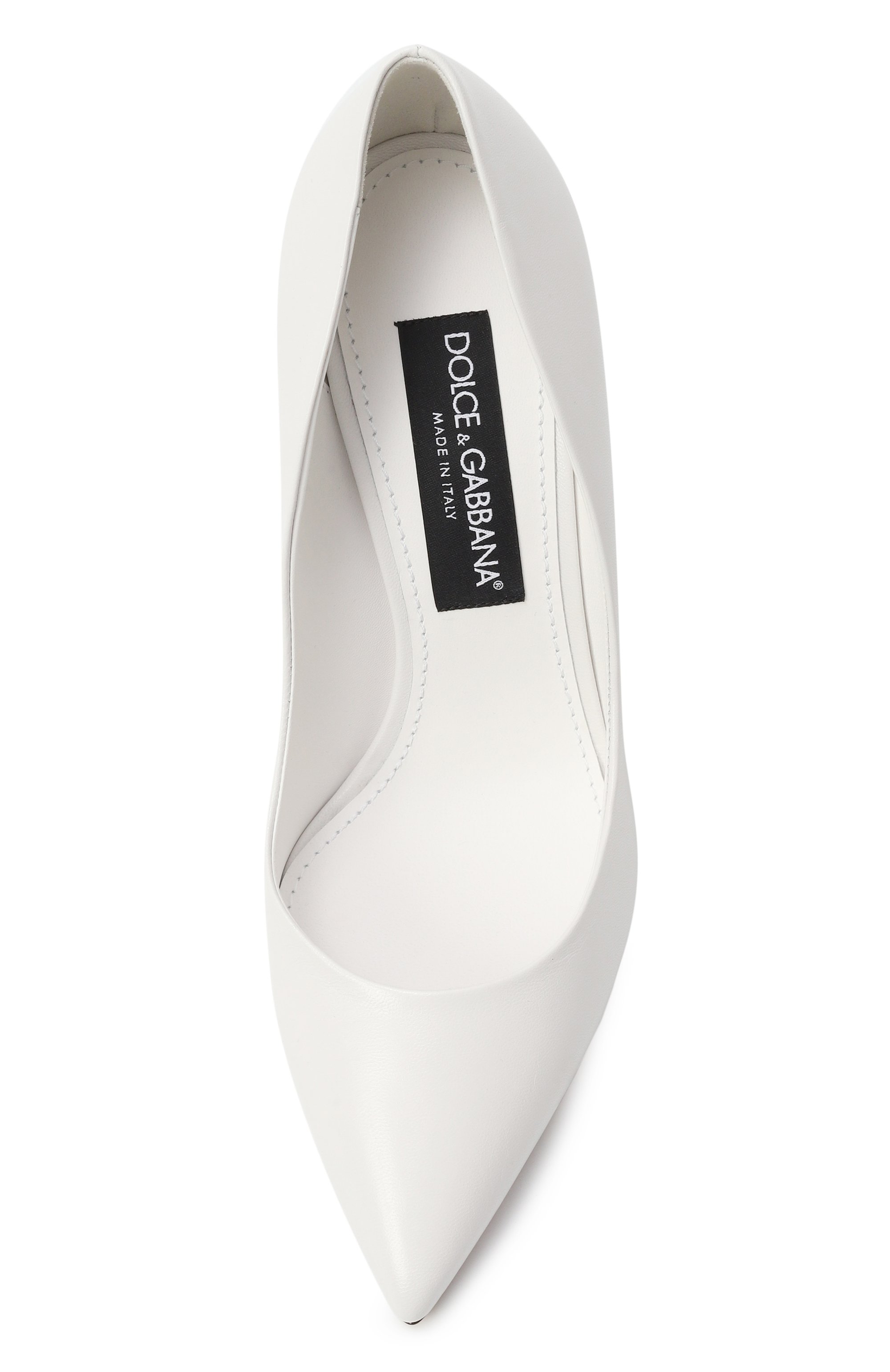 Кожаные туф ли cardinale 90 DOLCE & GABBANA, арт. CD1840/A5738, фото 6