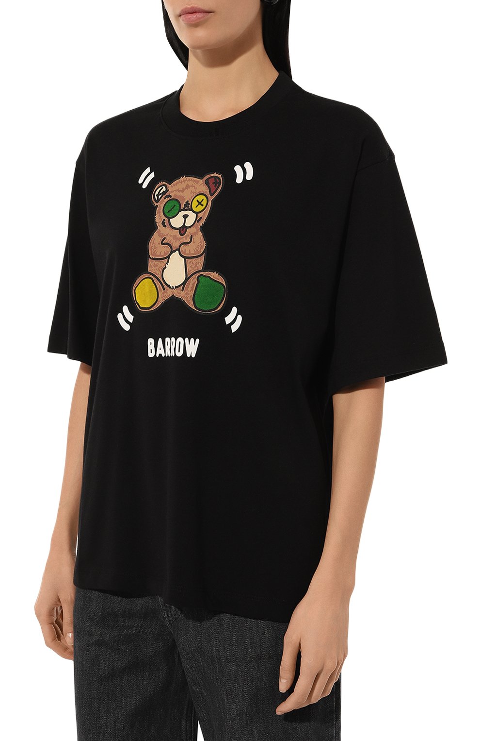Хлопковая футболка BARROW, арт. F4BWW0TH080, фото 3
