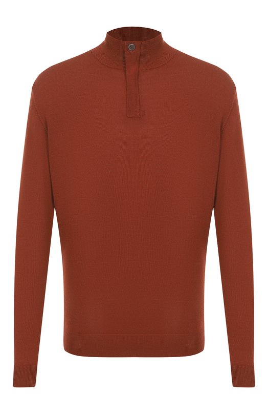 Шерстяной джемпер Daniele Fiesoli DF9046 Коричневый DF9046