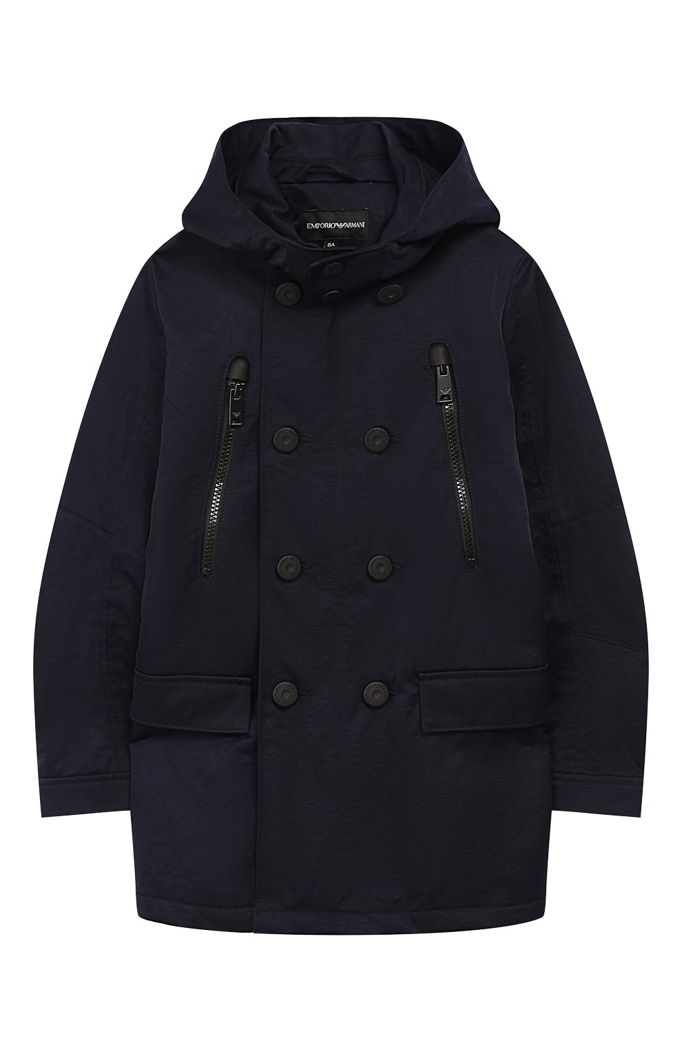 Двубортная парка с капюшоном EMPORIO ARMANI, арт. 3G4BA6/1NLHZ, фото 1