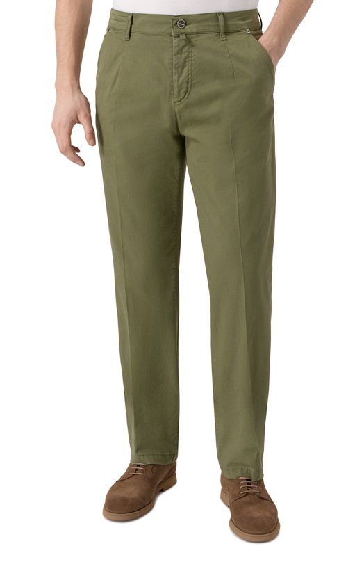 Брюки Kiton UPR001LK0611F08 Хаки  UPR001LK0611F08 Фото 3