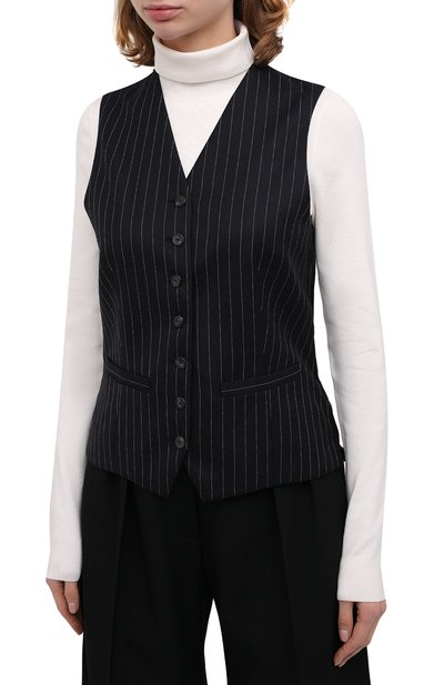 Шерстяной жилет VICTORIA BECKHAM, арт. 1320WTP001672B, фото 3