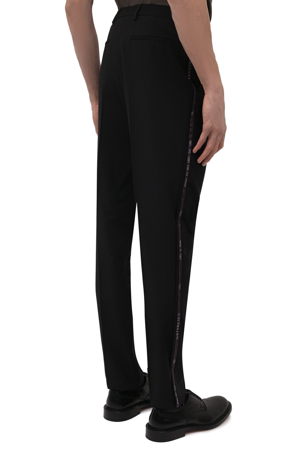 Шерстяные брюки VALENTINO, арт. XV3RBH3182D, фото 4