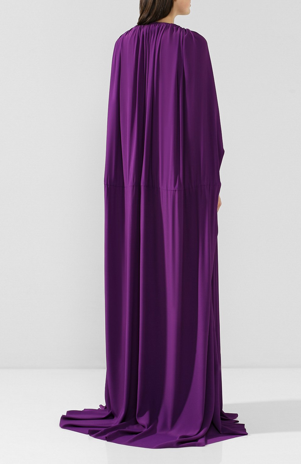Платье-макси ANN DEMEULEMEESTER фиолетового цвета по цене 161000 руб., арт. 1902-2314-103-058, фото 4 Платье-макси ANN DEMEULEMEESTER, арт. 1902-2314-103-058, фото 4