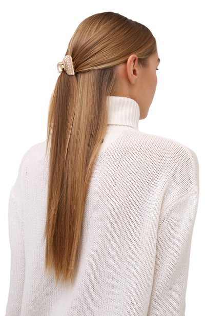 Заколка для волос ALEXANDRE DE PARIS светло-розового цвета по цене 17850 руб., арт. ICC45-14339-04 S5, фото 2 Заколка для волос ALEXANDRE DE PARIS, арт. ICC45-14339-04 S5, фото 2