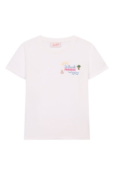 Хлопковая футболка MC2 SAINT BARTH, арт. EMI0006-03646L/EMILIE JR