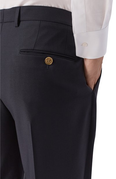Шерстяные брюки DOLCE & GABBANA, арт. GW0NET/FU2Z8, фото 5