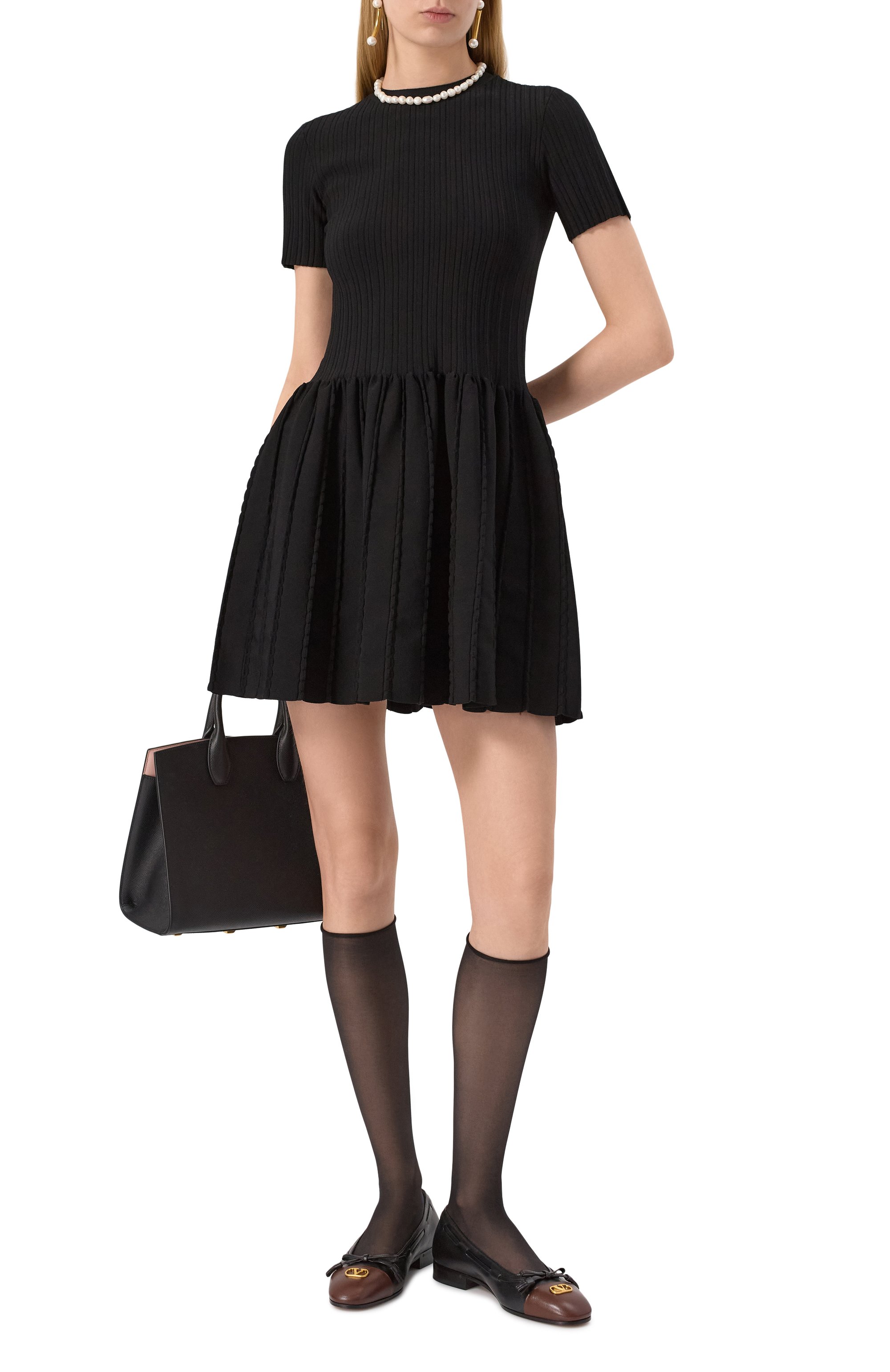 Кожаные балетки valet du roi VALENTINO, арт. 6Y0S0L03/VMH, фото 2