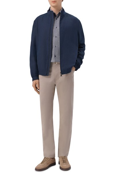 Рубашка изо льна и лиоцелла BOSS, арт. 50562110, фото 2