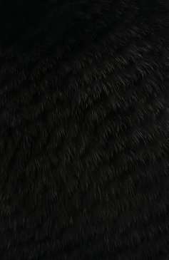 Женская шапка из меха норки VICTORIA KUSENKOVA черного цвета, арт. 052850002205 | Фото 4 (Статус проверки: Проверено, Проверена категория; Материал: Натуральный мех; Нос: Не проставлено; Материал сплава: Проставлено)